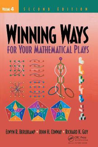 Cover image for Winning Ways for Your Mathematical Plays, Volume 4