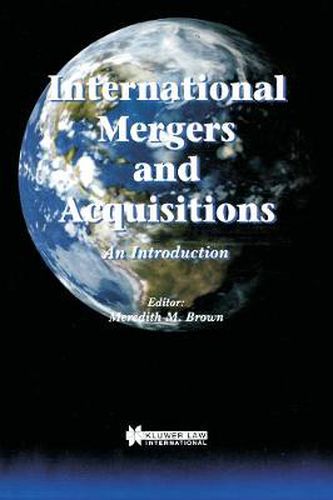 Cover image for International Mergers and Acquisitions: An Introduction