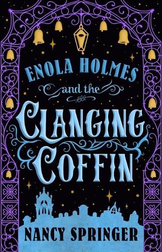 Cover image for Enola Holmes and the Clanging Coffin