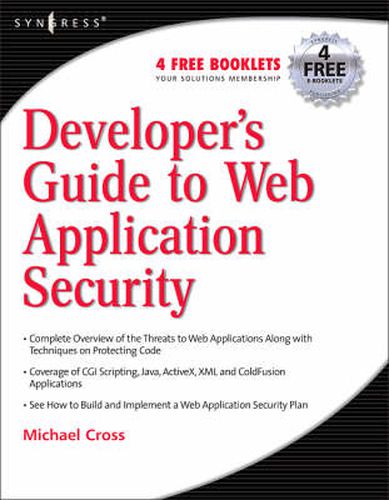 Cover image for Developer's Guide to Web Application Security