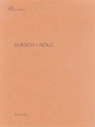 Cover image for Durisch Nolli: De Aedibus 42