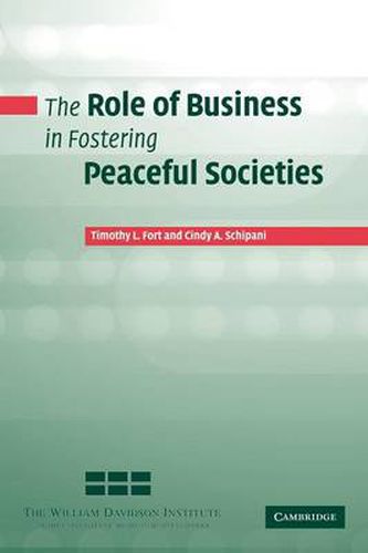 Cover image for The Role of Business in Fostering Peaceful Societies