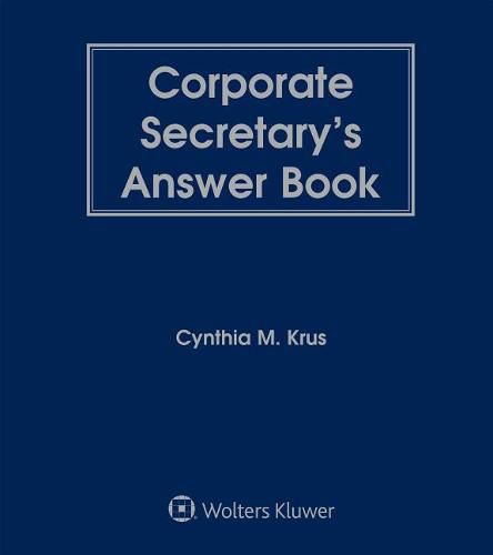 Cover image for Corporate Secretary's Answer Book: 2018 Edition