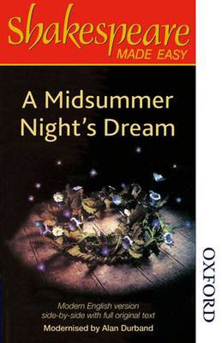 Cover image for Shakespeare Made Easy: A Midsummer Night's Dream
