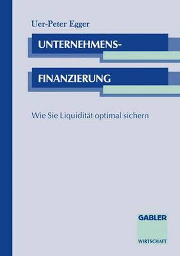 Cover image for Unternehmensfinanzierung: Wie Sie Liquiditat optimal sichern