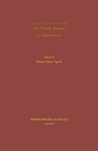 Cover image for Selections from The Female Spectator