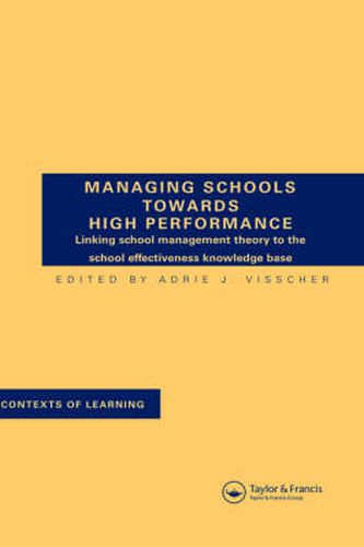 Cover image for Managing Schools Towards High Performance
