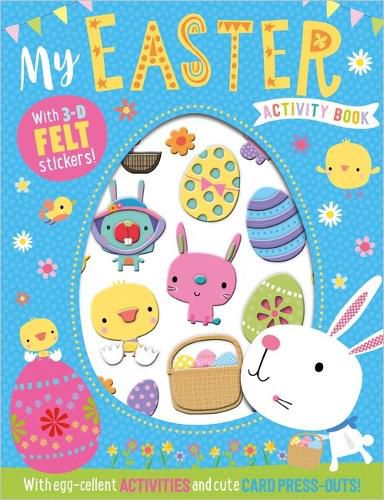 Cover image for My Easter Activity Book With 3-D Felt Stickers!