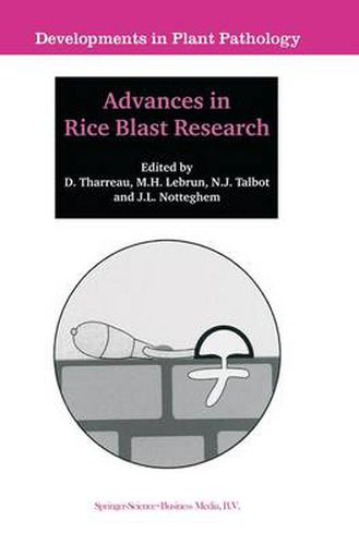 Cover image for Advances in Rice Blast Research: Proceedings of the 2nd International Rice Blast Conference 4-8 August 1998, Montpellier, France