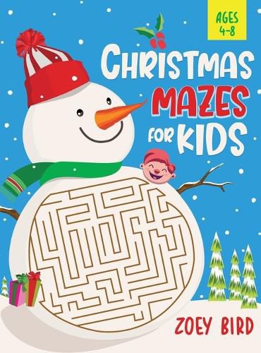 Cover image for Christmas Mazes for Kids, Volume 2