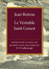 Cover image for Jean Rotrou: Le veritable Saint Genest