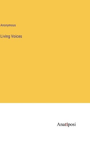 Cover image for Living Voices