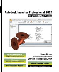 Cover image for Autodesk Inventor Professional 2024 for Designers, 24th Edition