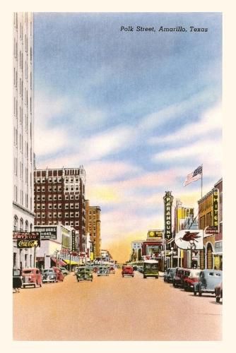 Cover image for Vintage Journal Polk Street, Amarillo, Texas