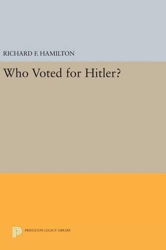 Who Voted for Hitler?