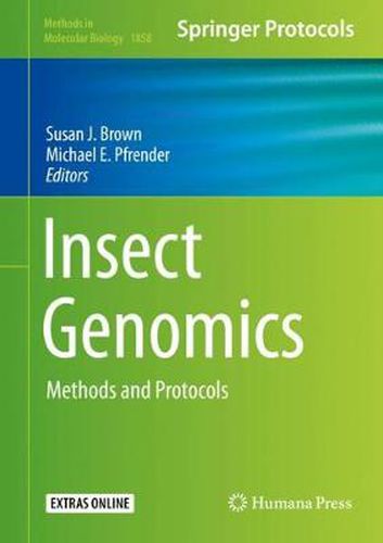 Cover image for Insect Genomics: Methods and Protocols