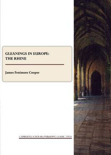 Cover image for Gleanings in Europe: The Rhine