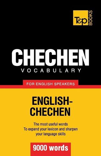 Cover image for Chechen vocabulary for English speakers - 9000 words