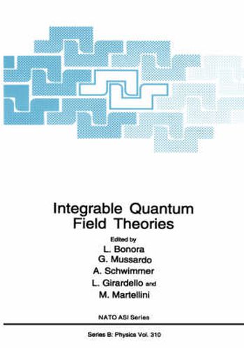 Cover image for Integrable Quantum Field Theories