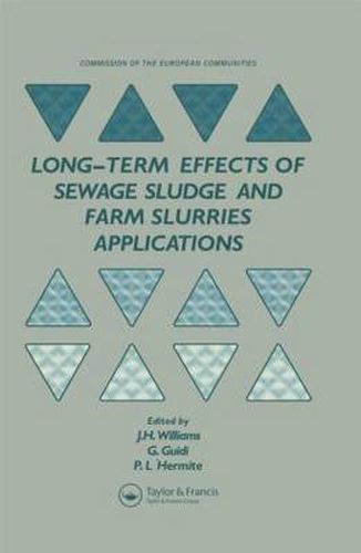 Cover image for Long-term Effects of Sewage Sludge and Farm Slurries Applications