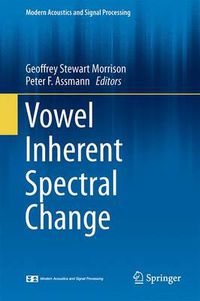 Cover image for Vowel Inherent Spectral Change