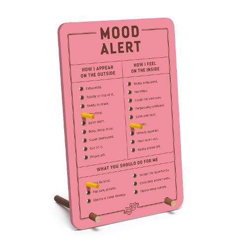 Cover image for Knock Knock Mood Alert Desktop Pegboard