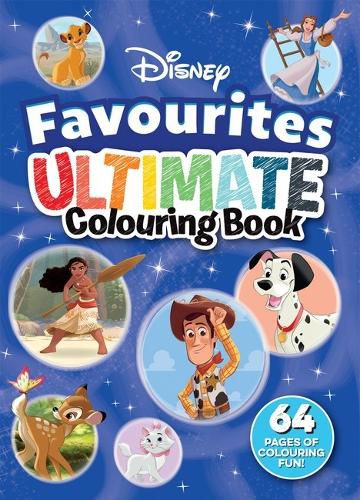 Cover image for Disney Favourites: Ultimate Colouring Book