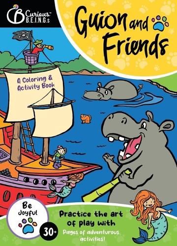 Cover image for Practice the Art of Play with Guion & Friends! Coloring & Activity Book