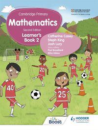 Cover image for Cambridge Primary Mathematics Learner's Book 2 Second Edition