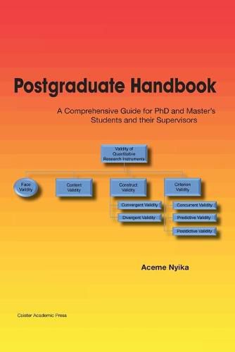 Cover image for Postgraduate Handbook: A Comprehensive Guide for PhD and Master's Students and their Supervisors