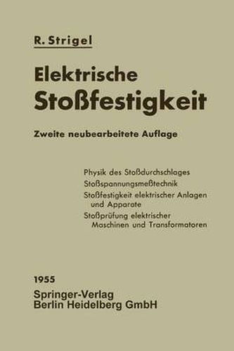 Cover image for Elektrische Stossfestigkeit