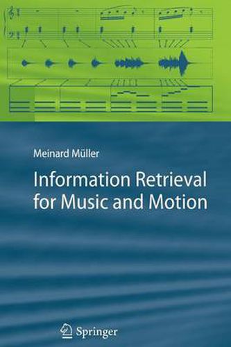 Cover image for Information Retrieval for Music and Motion