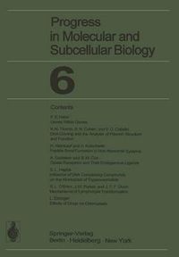 Cover image for Progress in Molecular and Subcellular Biology