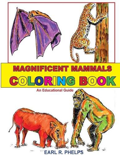 Cover image for Magnificent Mammals Coloring Book