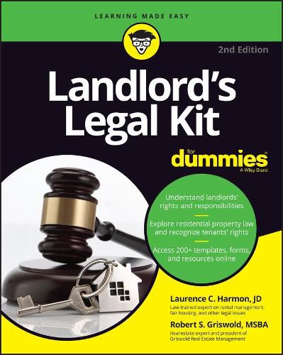 Cover image for Landlords Legal Kit For Dummies, 2nd Edition