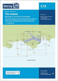 Cover image for Imray Chart C15 The Solent 2024