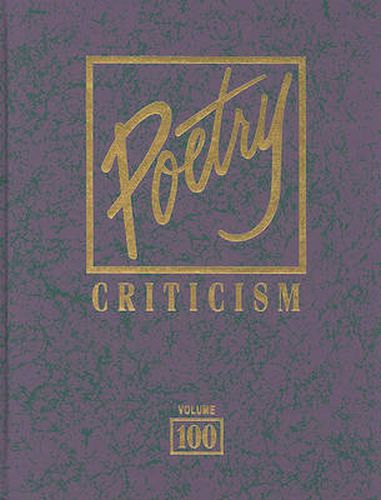 Cover image for Poetry Criticism