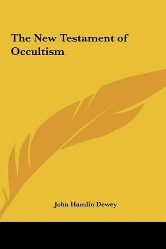 Cover image for The New Testament of Occultism