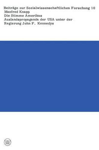 Cover image for Die Stimme Amerikas