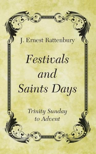 Cover image for Festivals and Saints Days: Trinity Sunday to Advent