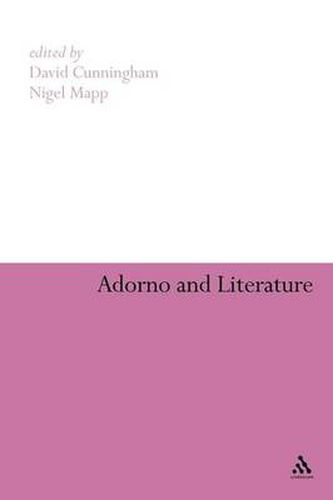 Adorno and Literature