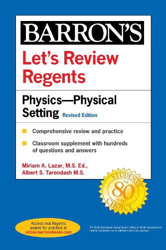 Cover image for Let's Review Regents: Physics--The Physical Setting Revised Edition