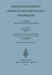 Cover image for Verhandlungsbericht der Deutschen Gesellschaft fur Urologie