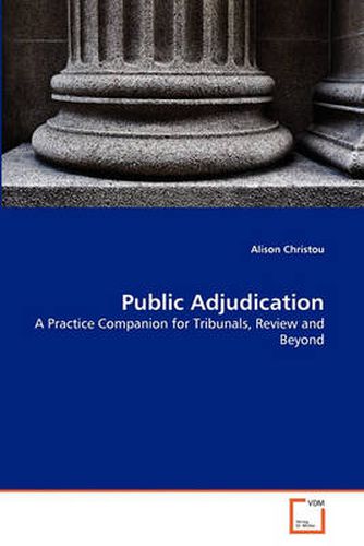 Cover image for Public Adjudication