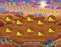 Cover image for Ten Little Bulldozers