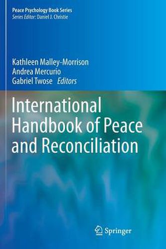 Cover image for International Handbook of Peace and Reconciliation