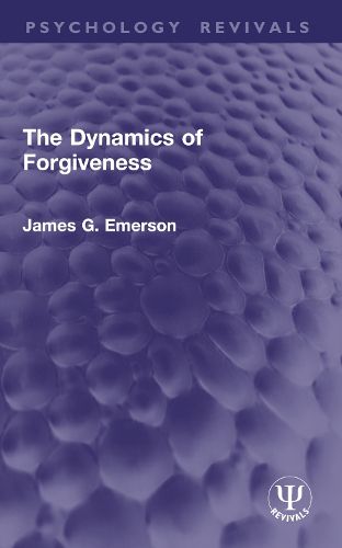 Cover image for The Dynamics of Forgiveness