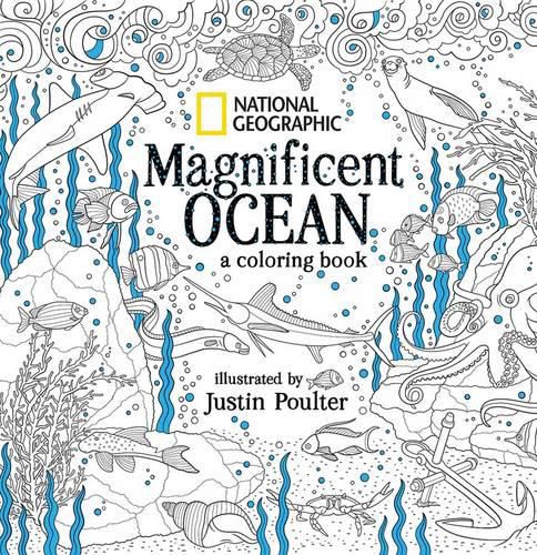 National Geographic Magnificent Ocean: A Coloring Book