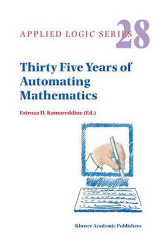 Cover image for Thirty Five Years of Automating Mathematics