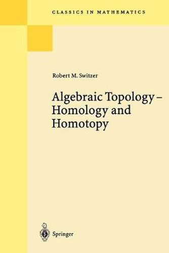 Cover image for Algebraic Topology - Homotopy and Homology